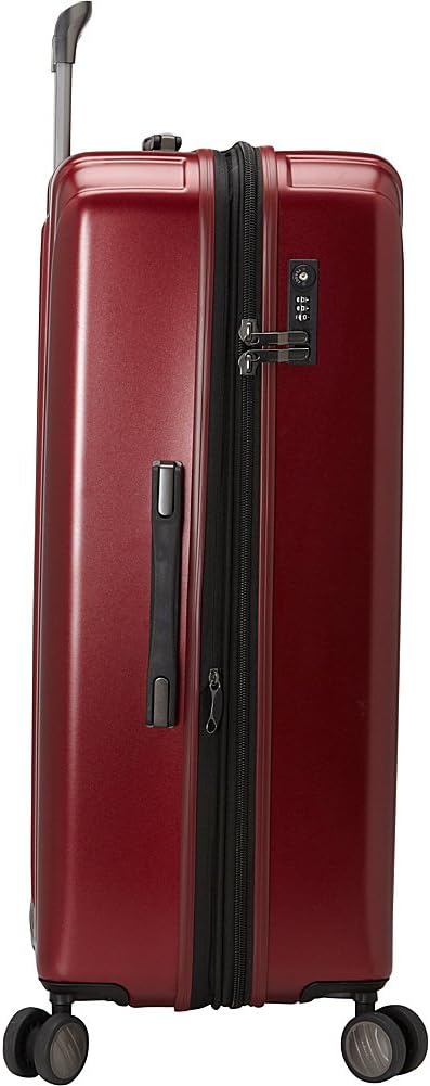 DELSEY PARIS Titanium Hardside Expandable Luggage with Spinner Wheels Carry-On Luggage, Graphite, Carry-On 19 Inch