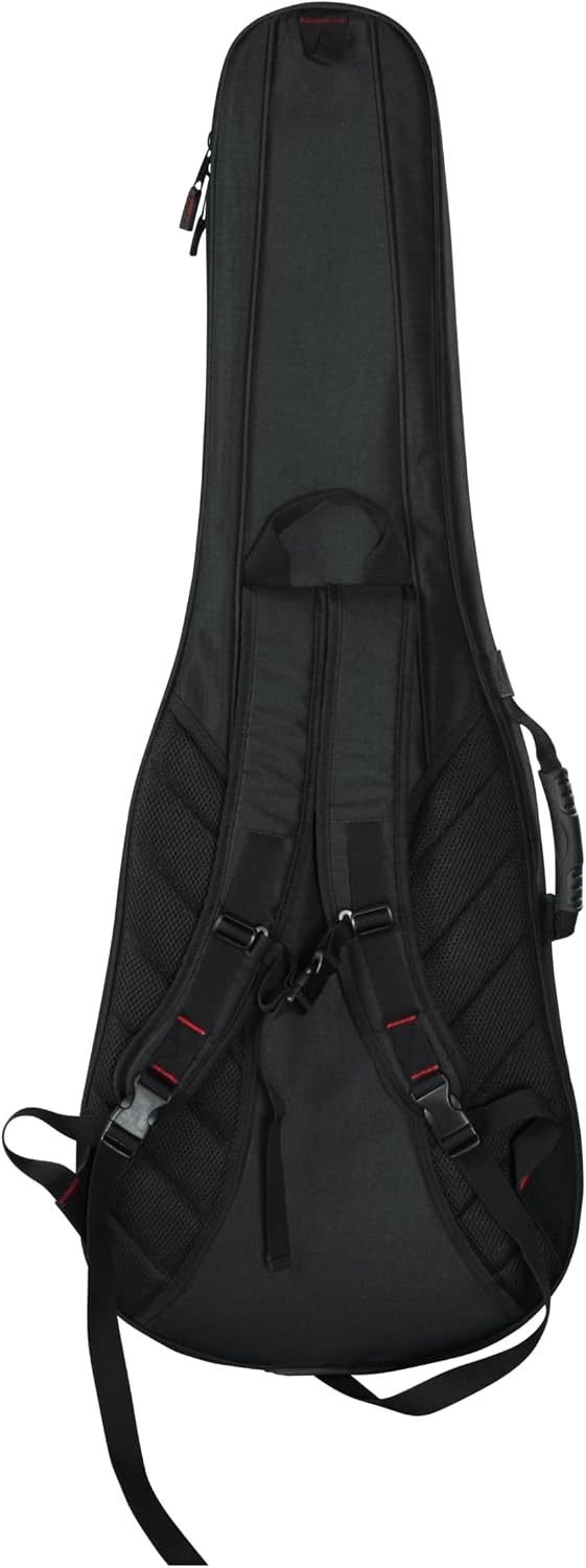 Gator Cases 4G-MiZone Series Gig Bag For Electric Guitars with Adjustable Backpack Straps, Fits Jazzmaster Style Guitars (GB-4G-JMASTER)