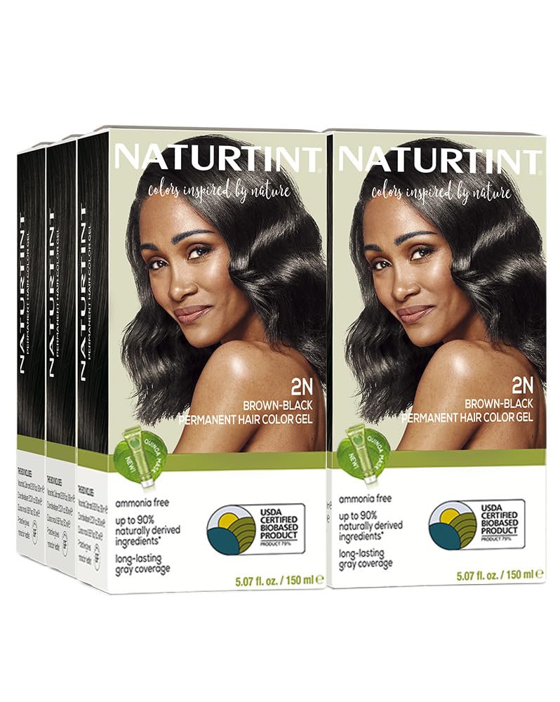Naturtint 9N Honey Blonde Permanent Hair Color (Pack of 1), Ammonia Free, Vegan, Cruelty Free, up to 100% Gray Coverage, Long Lasting Results (Packaging may vary)