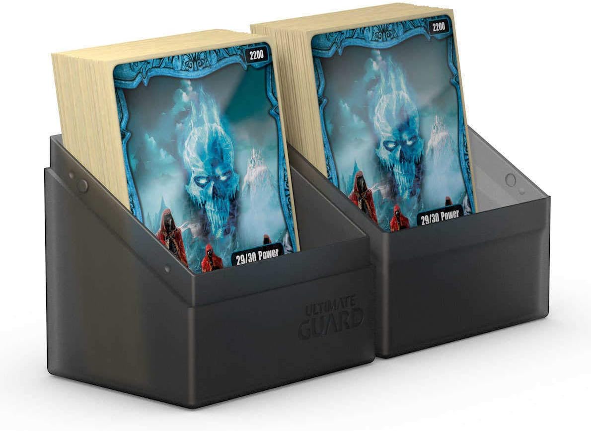 Ultimate Guard Boulder 100+ Classic, Deck Case for 100 Double-Sleeved TCG Cards, Emerald, Secure & Durable Storage for Trading Card Games, Soft-Touch Finish