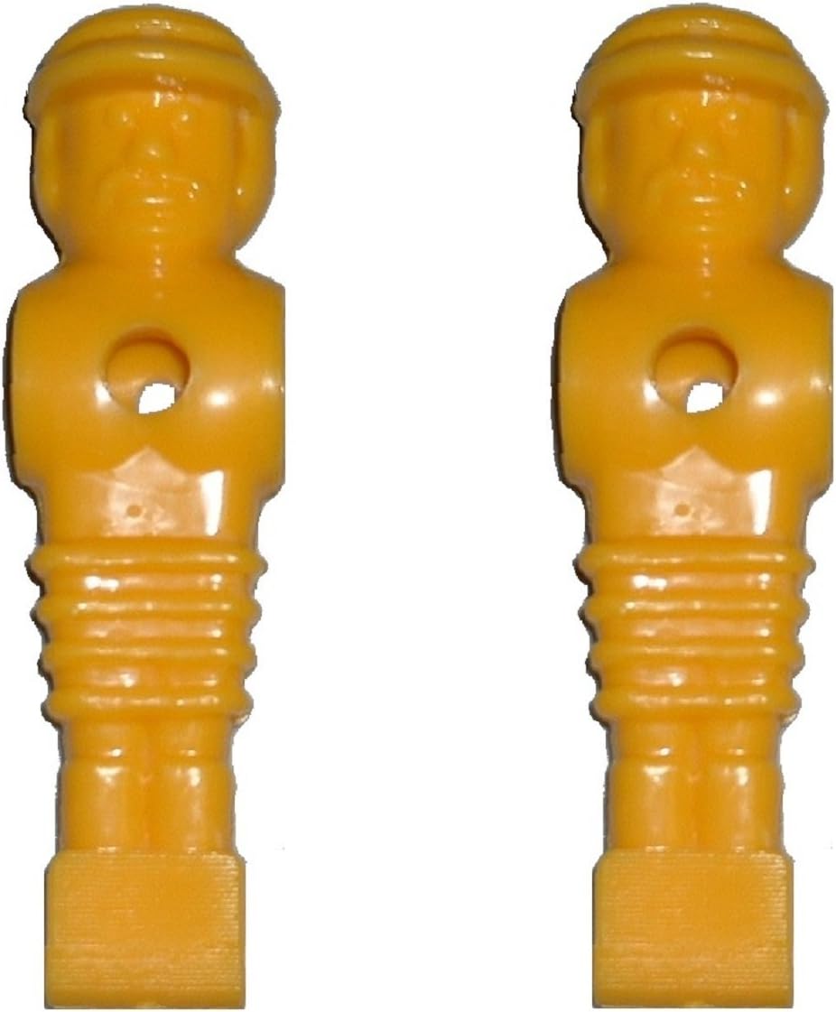 2 Yellow Imperial Replacement Foosball Men