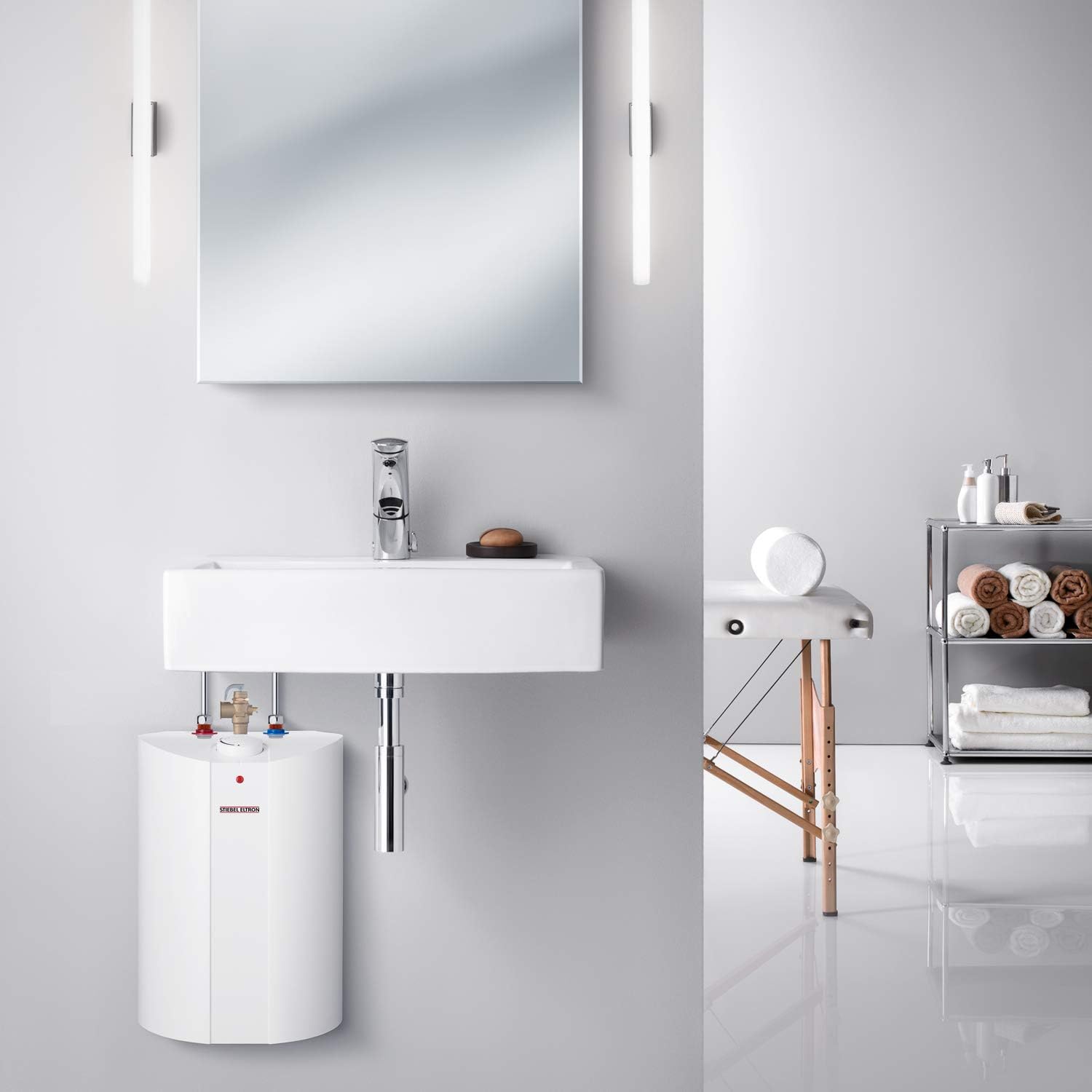 Stiebel Eltron 233219 2.5 gallon, 1300W, 120V SHC 2.5 Mini-Tank Electric Water Heater