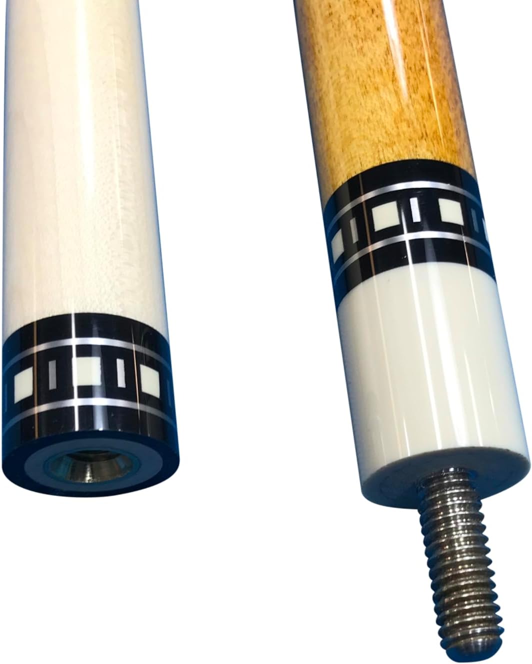 Meucci SB2-N Handcrafted Billiards Pool Cue Stick w/PRO Shaft - Natural Stain + Hard CASE