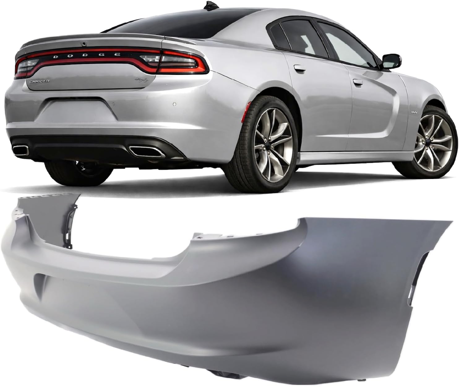 FitParts Compatible with Chevrolet Malibu 1997–2005 Front Bumper Cover