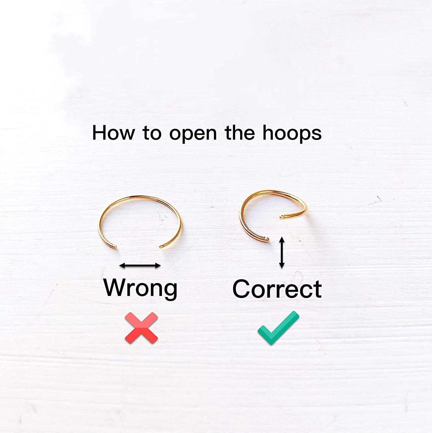 Small Gold or Sterling Silver Huggie Hoop Earrings for Women Cartilage Nose Helix Tragus