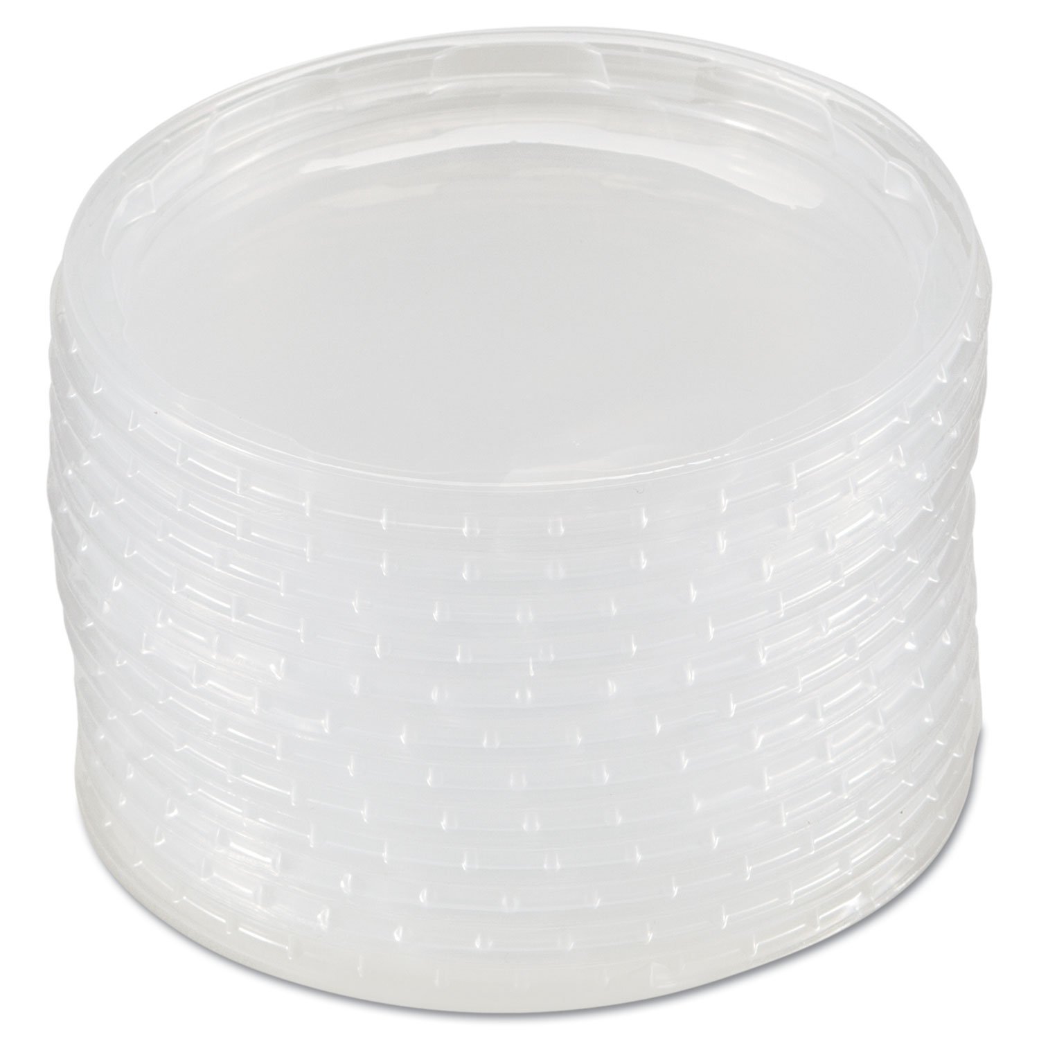 Clear 32oz Plastic Deli Containers, Bulk Pack of 500, Round, Universal Lid Available, Meal Prep, Strong Commercial Polypropylene, Food Service, Made in the USA