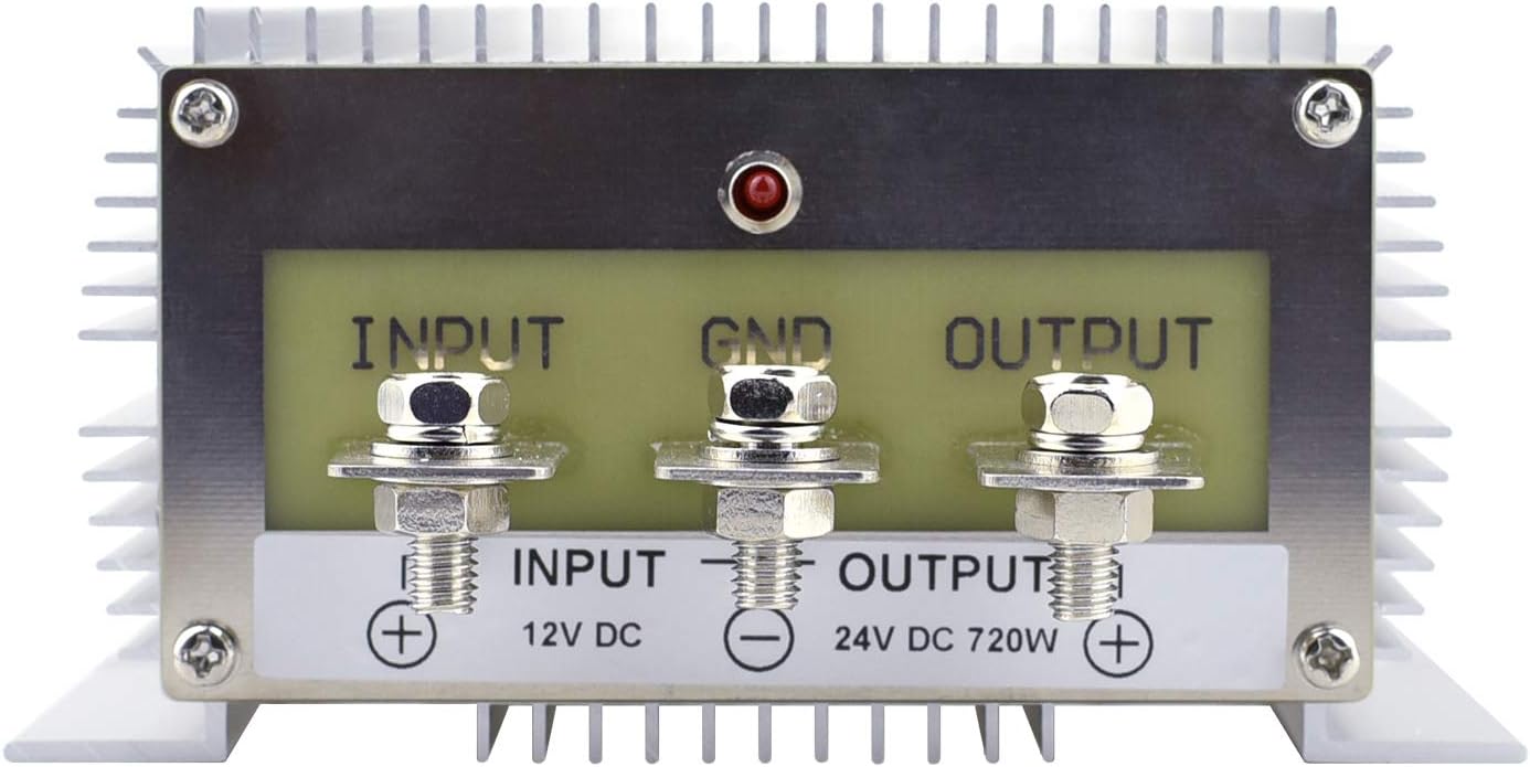 DC 24V to 12V 40A 480W Buck Transformer Waterproof Step-Down Voltage Converter Regulator