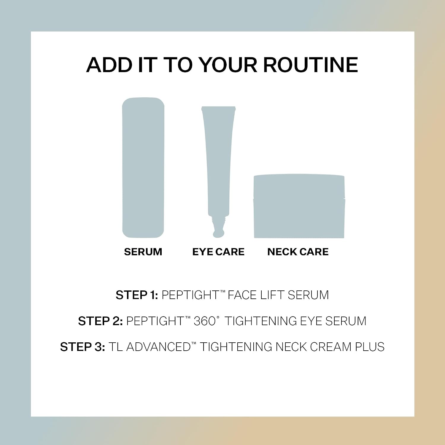 StriVectin Tighten & Lift Peptight Face Lift Serum with Tightening & Brightening Peptides for Wrinkles