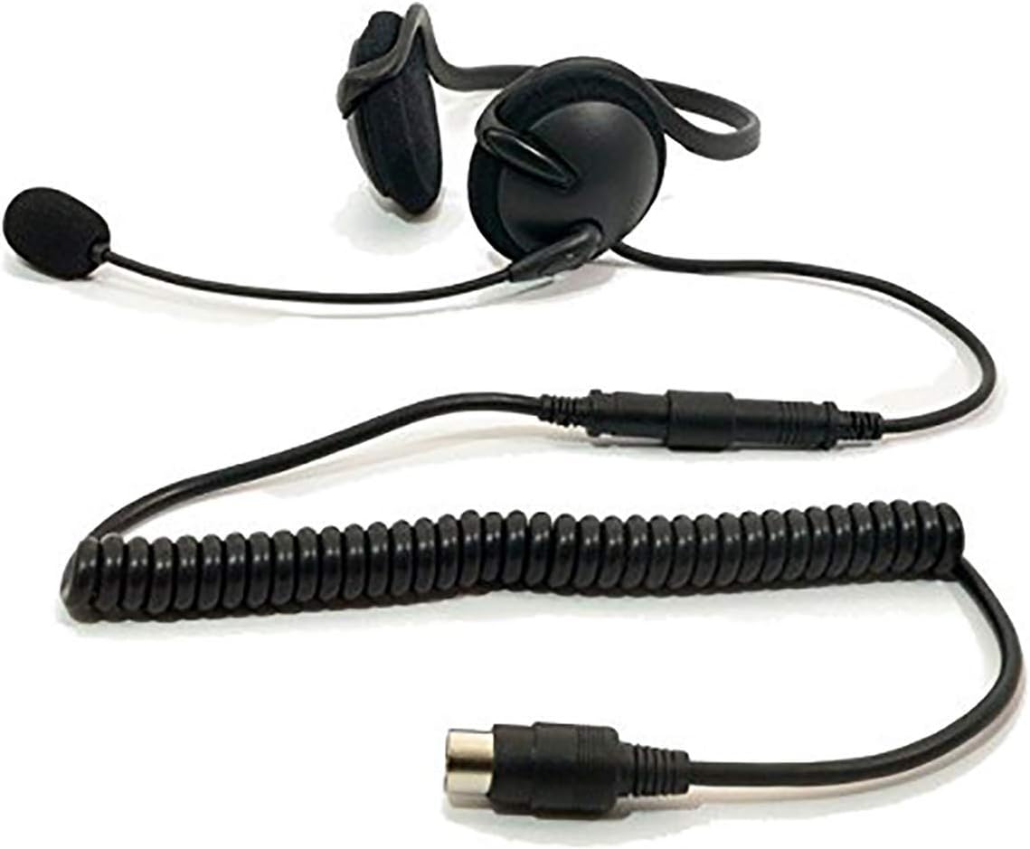 iMC Motorcom HS-H140P 7-Pin Harley Davidson Half-Helmet and Helmetless Headset Kit