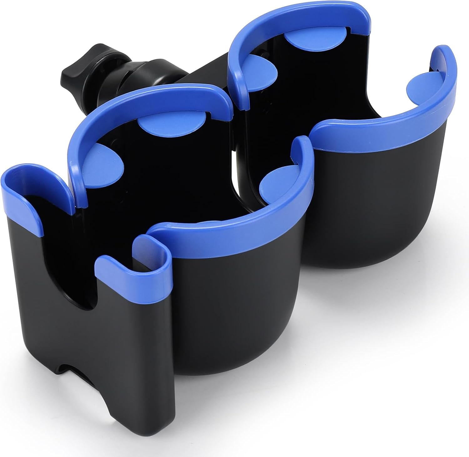 Accmor Stroller Cup Holder with Phone Holder, Bike Cup Holder, Universal Cup Holder for Uppababy Nuna Strollers, 2-in-1 Drinks Holder for Walker