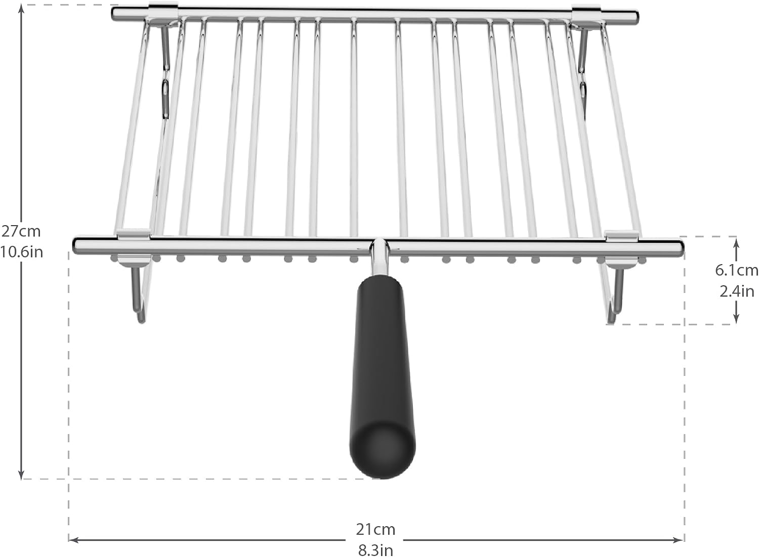 Dualit Classic Warming Rack for Dualit Classic Toasters | 1 x Warming Rack To Warm Items over a Dualit Toaster | Toaster Warming Rack | Ideal