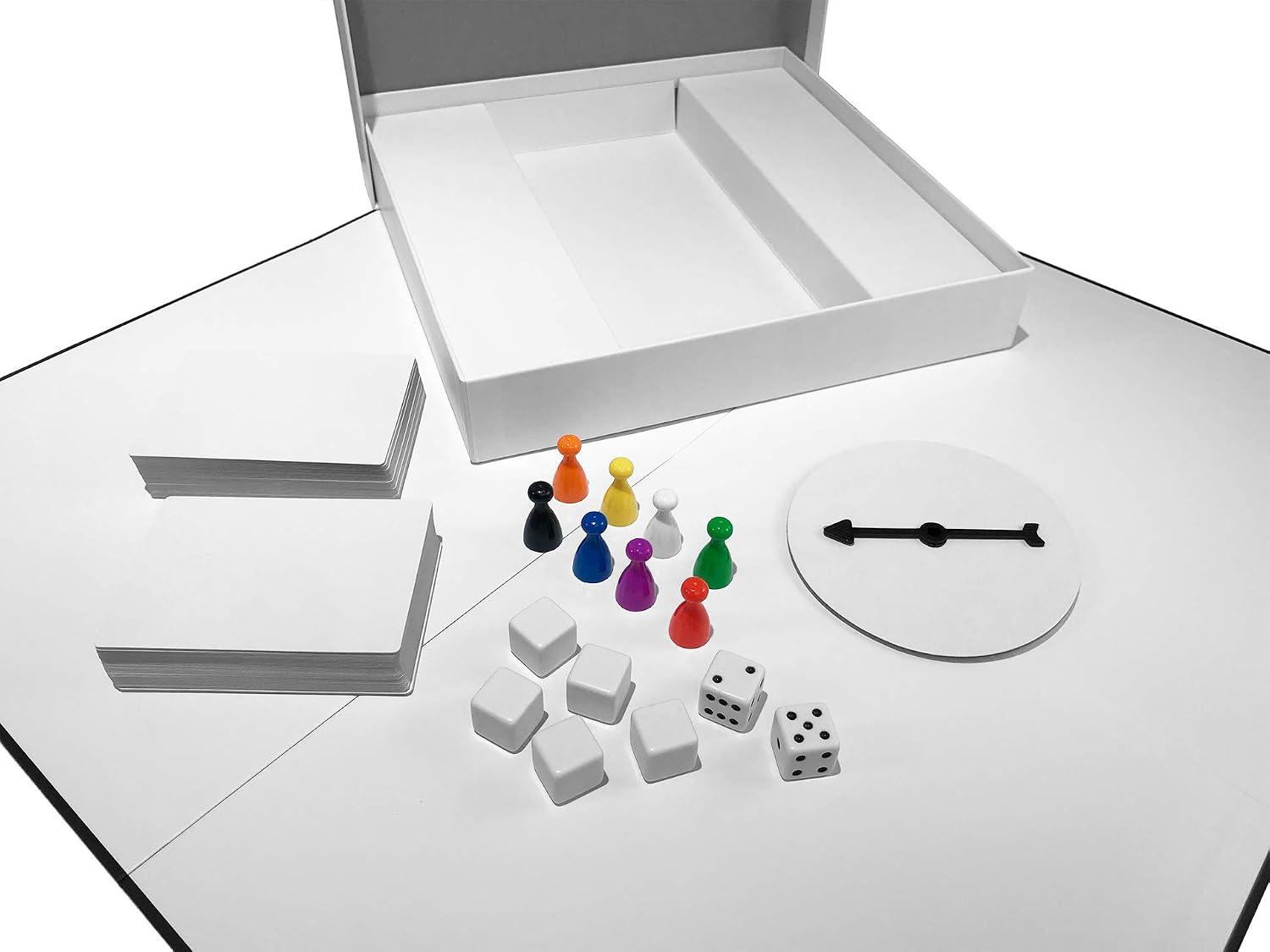 Create Your Own Opoly Board Game Kit with Blank Board & Game Pieces