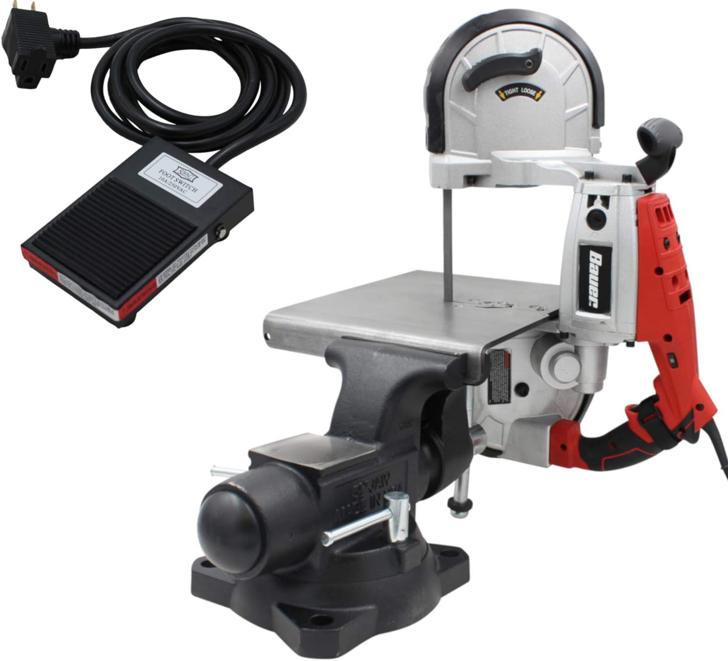Swag Off Road Portaband Table V1.0 – Portable Band Saw Stand Compatible with Milwaukee, DeWalt, Makita, Bosch, Harbor Freight Bauer, and WEN – Heavy-Duty Steel, Made in USA