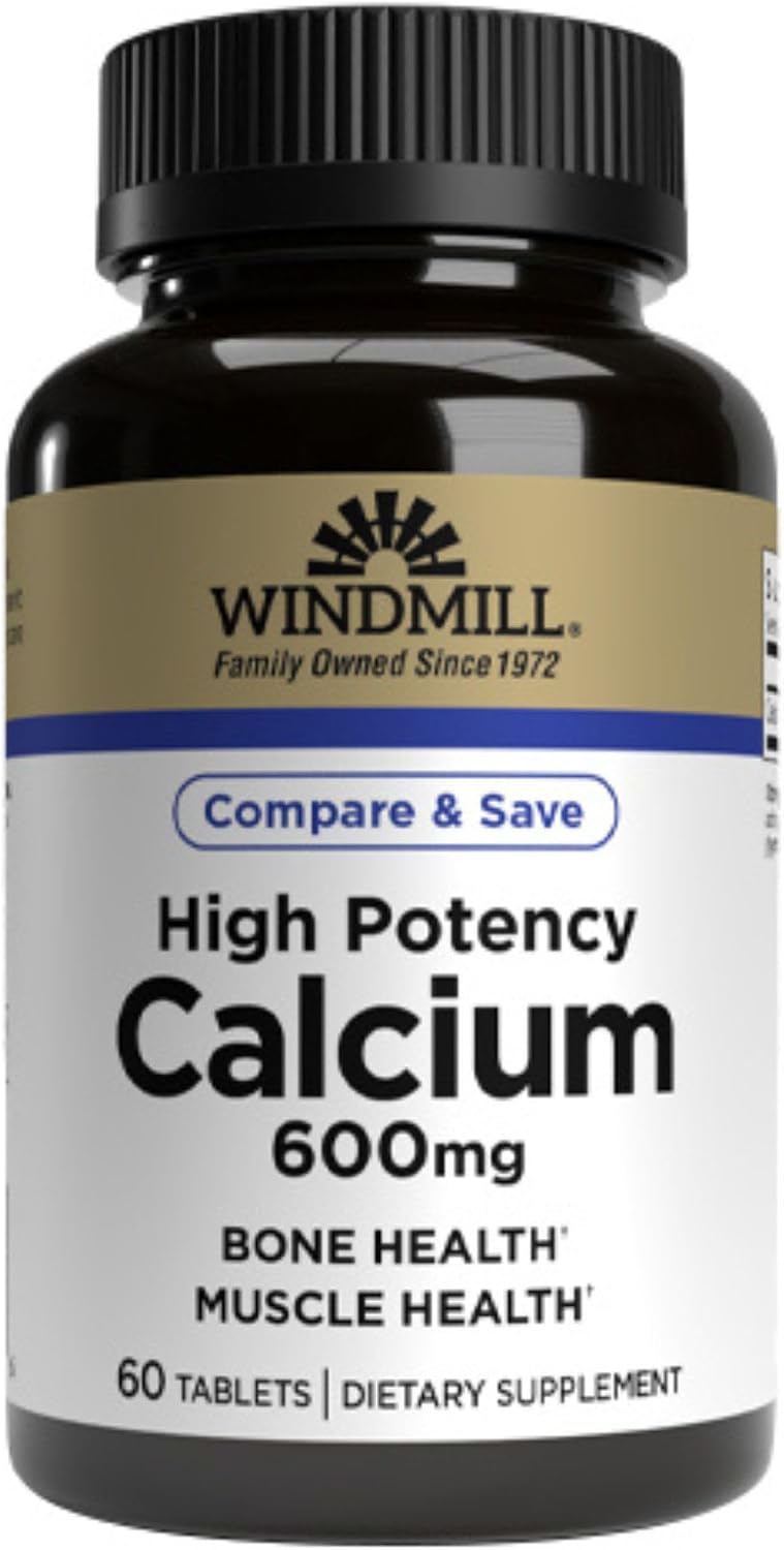 Windmill Calcium Carbonate 600MG - 60 Tablets