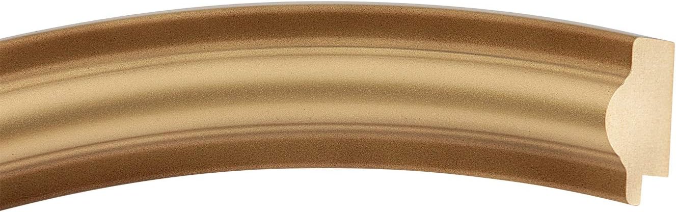 OVALCREST Round Beveled Wall Mirror for Home Decor - Philadelphia Style - Rubbed Bronze - 22x22 Outside Dimensions