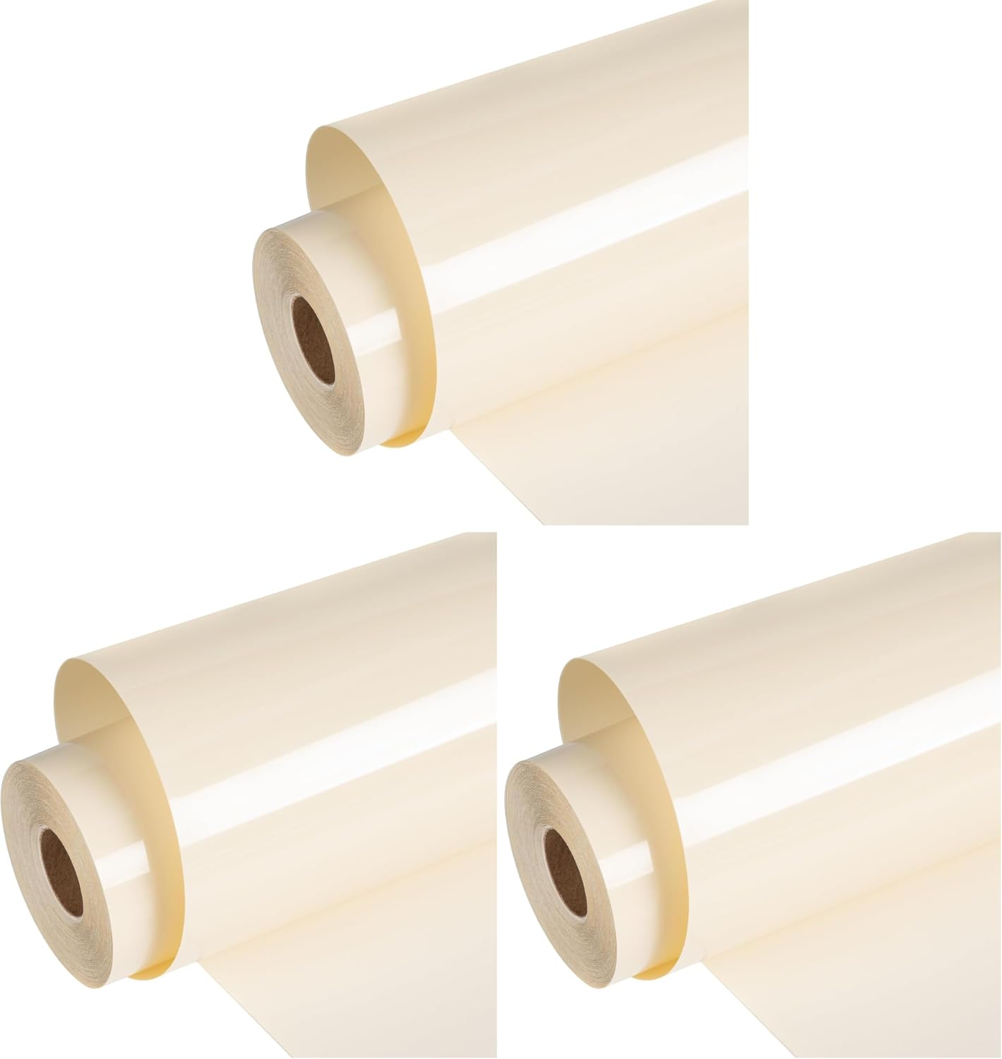 HTVRONT HTV Roll Heat Transfer Vinyl - 12" x 8ft Black HTV Vinyl for Shirts