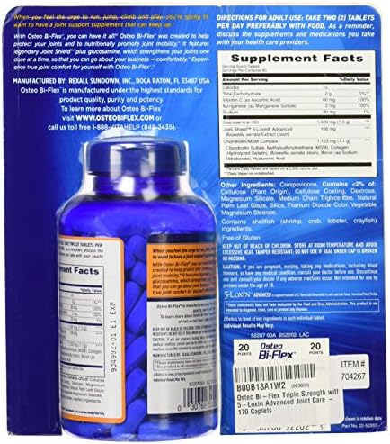 Osteo Bi-Flex Triple Strength - 170 Caplets