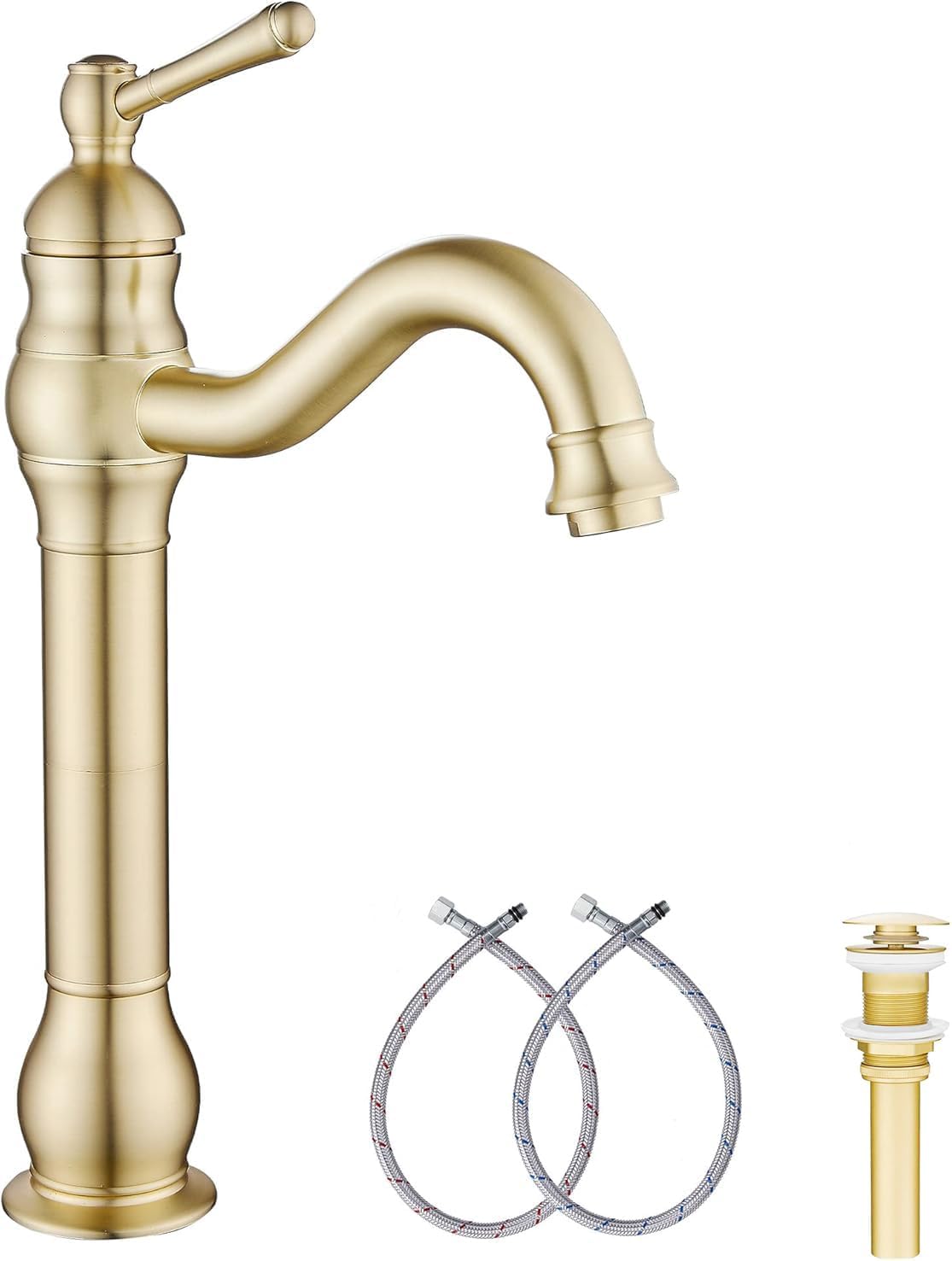 Oil Rubbed Bronze Bathroom Faucet Single Handle One Hole