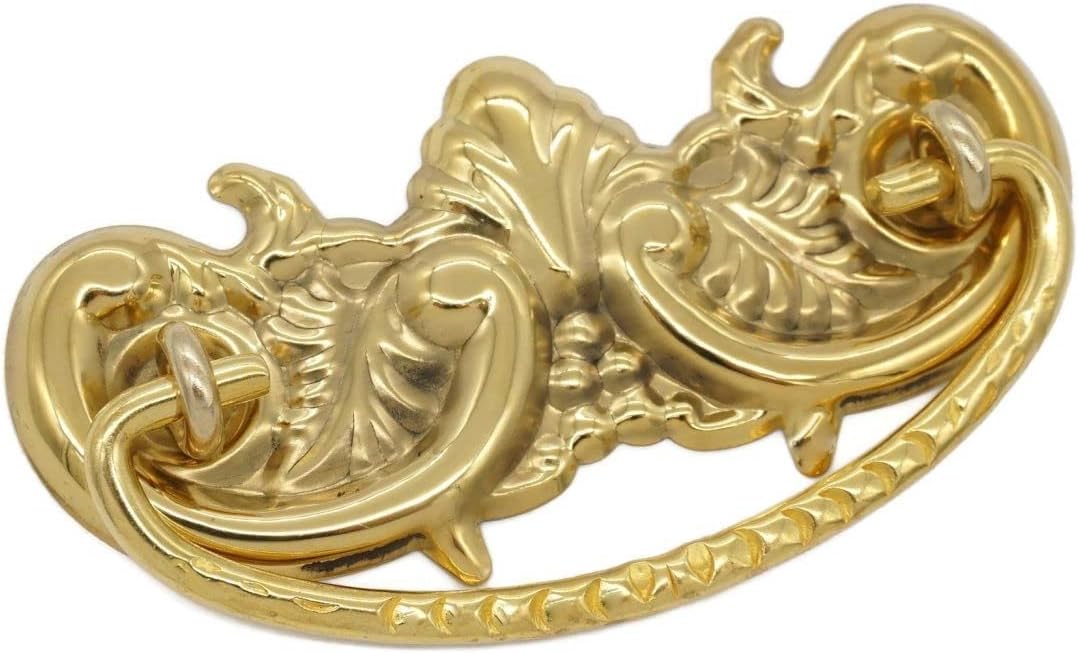 Victorian Drawer Pull - Antique Furniture Drawer Pull - Cabinet Drawer Pull - Drop Bail Drawer Pull - Made of Brass - Excellent Replica of an