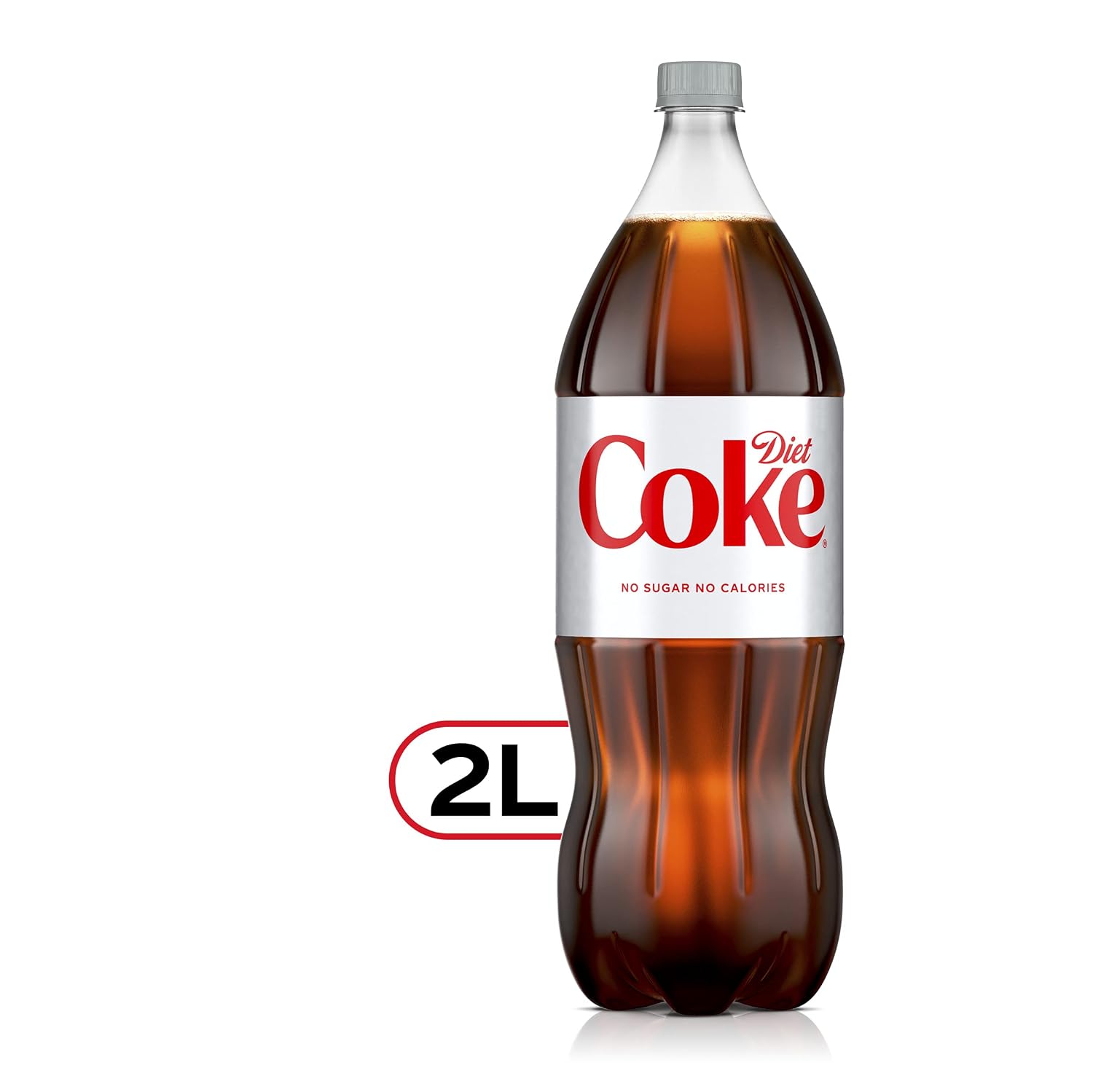 Diet Coke Soda Soft Drink Bottles, 12 fl oz, 8 Pack | No sugar, no calories, 46 mg caffeine per bottle