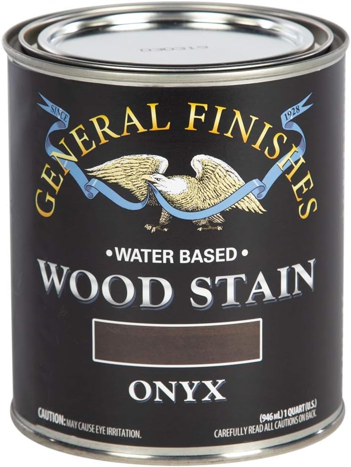 General Finishes Water Based Wood Stain, 1 Quart, Antique Oak