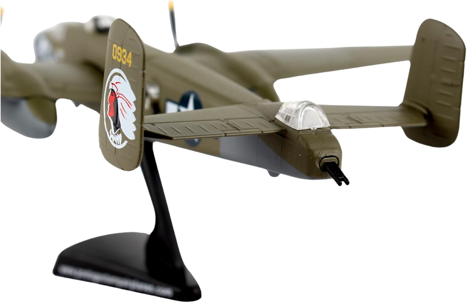 Daron Worldwide Trading B-29 Superfortress Enola Gay Vehicle (1:200 Scale), White