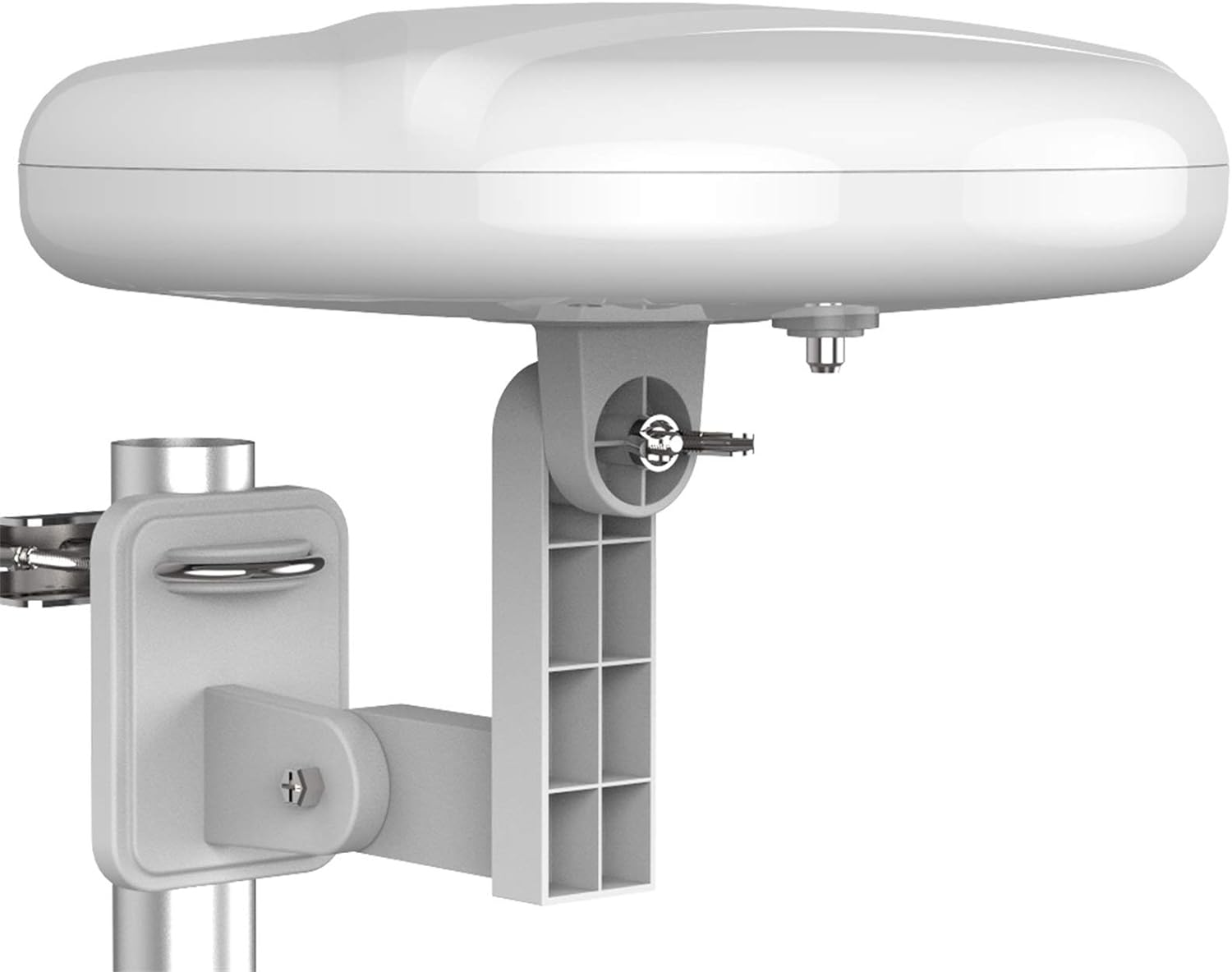 1byone Outdoor TV Antenna, 360°Omni-Directional Reception, 100+ Miles Range