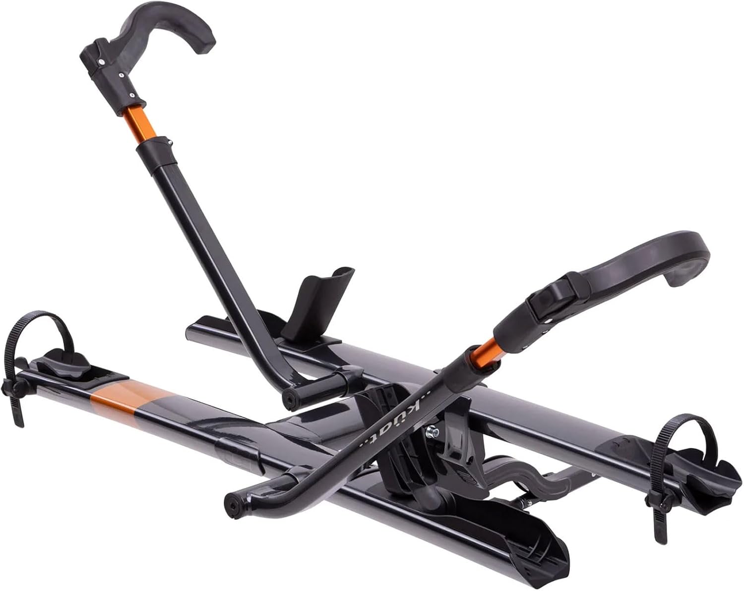 Kuat Sherpa 2.0 Compact 2-Bike Transporting Hitch Rack | Durable Lightweight Aluminum Compact 2-Bike Transporting Hitch Rack w/Cable Lock & Foldable Tire Cradles, 40 Lbs per Tray