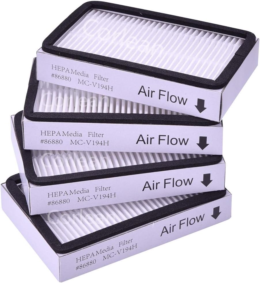 4-Pack - Kenmore EF-2 86880 Exhaust Vacuum HEPA Filters. Compare to Replace Sears Kenmore Part # 20-86880 (86880), 40320, EF2