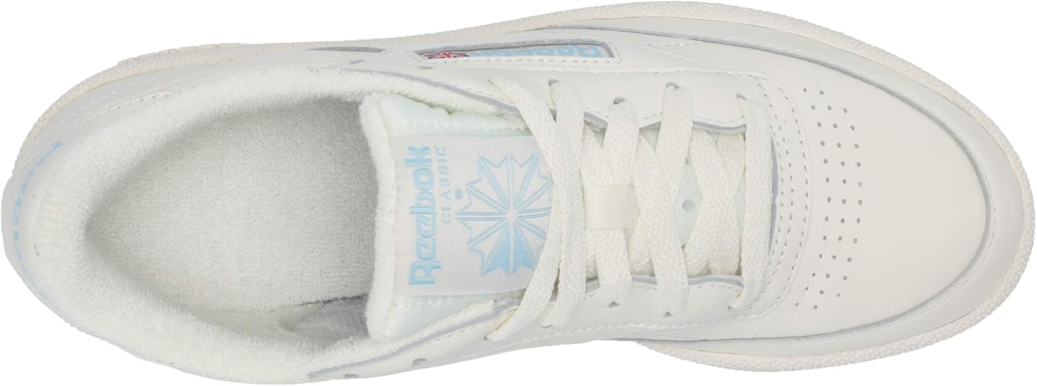 Reebok Club C 85 Mens Tennis Shoes, Casual Fashion White Sneakers for Men