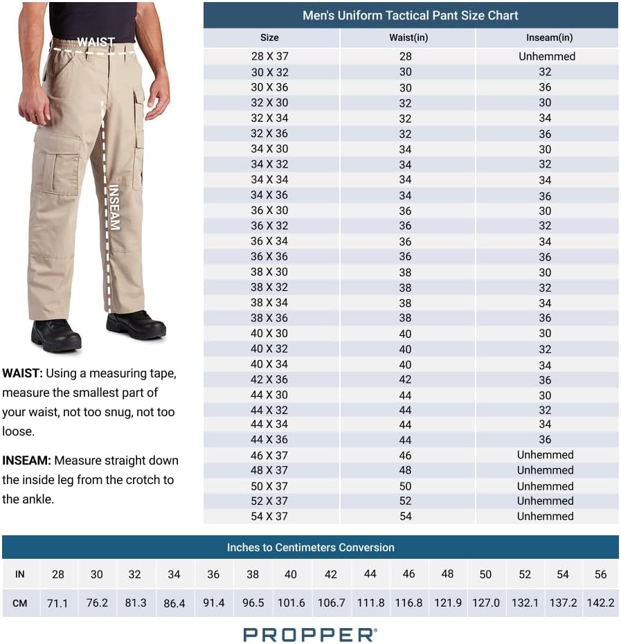 Propper Men's Tactical Uniform Pant | Ripstop Fabric Tactical Pants, Uniform Pants for Law Enforcement