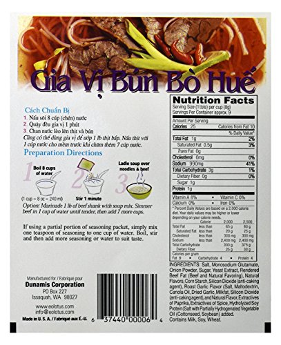 Essence of Lotus Instant Spicy Beef Pho Soup Mix — Ready-to-Eat Flavorful, Restaurant-Quality Pho broth, Made in the US (Spicy Beef Soup Mix, 1-Pack) | Ready-to-Eat, broth