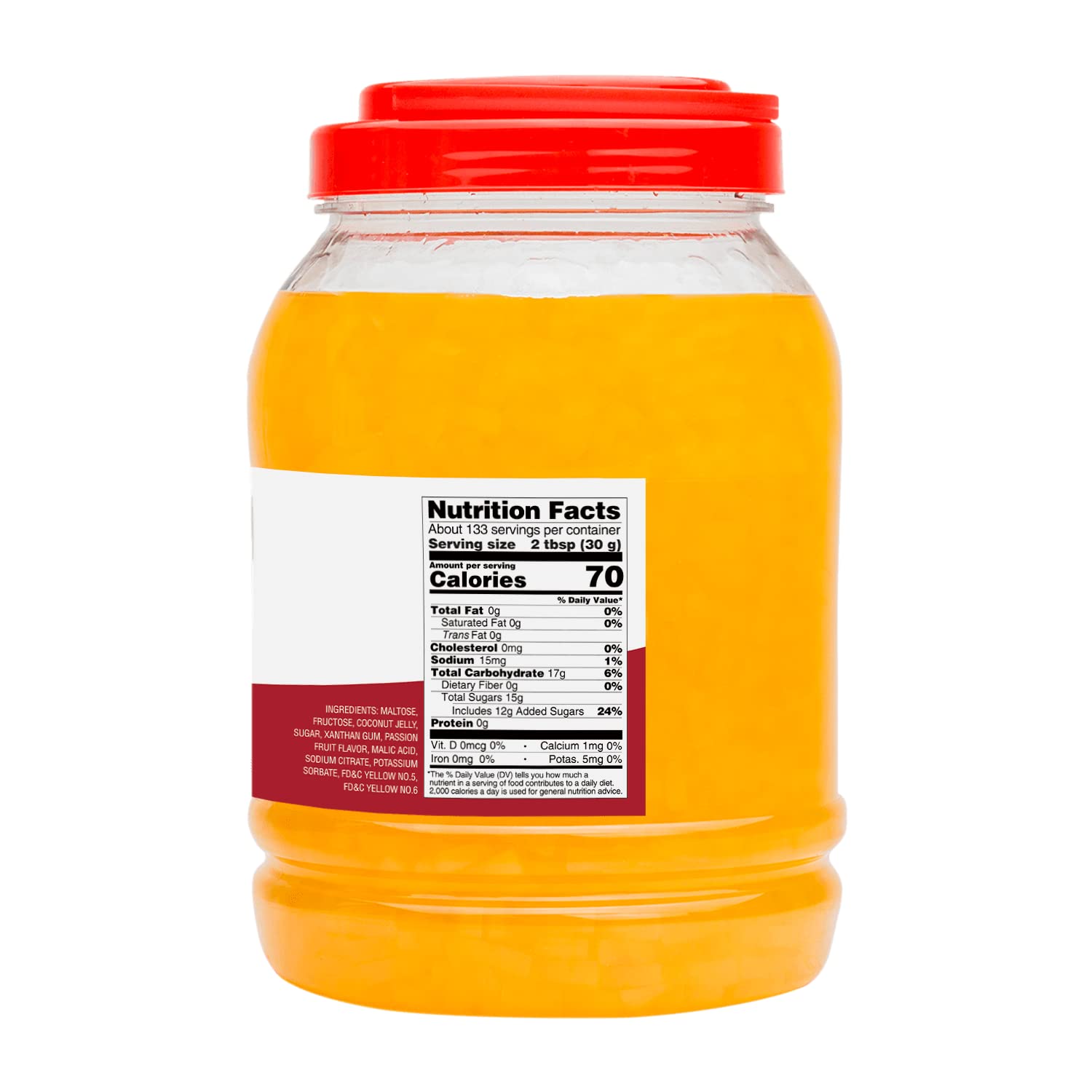 Tea Zone B2008 Mango Coconut Jelly, Jar (8.8 lbs)
