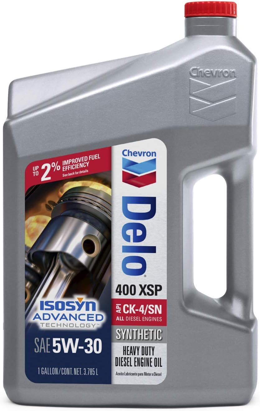 Delo 400 XSP SAE Heavy Duty Synthetic Diesel Engine Oil 5W-40, 1 Gallon, Pack of 1