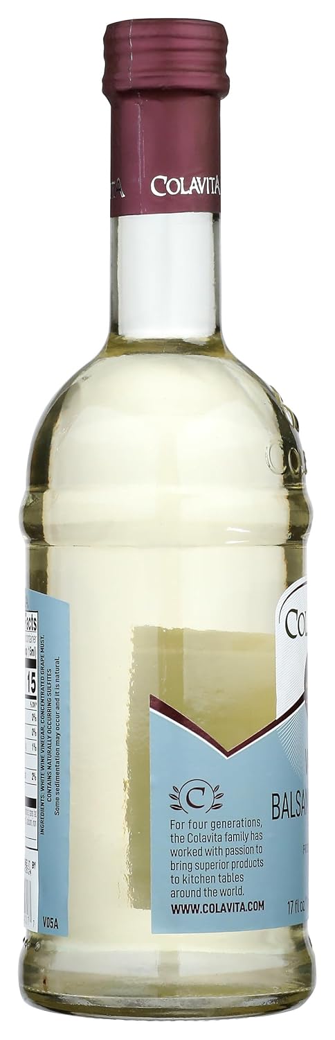 Colavita White Balsamic Vinegar, 17 Ounce