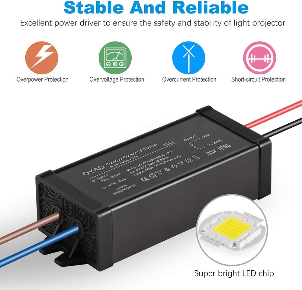 200W LED Flood Lights Outdoor, 110-285V, 20000LM Super Bright Security Light Fixture, IP66 Waterproof 6000K Daylight White，Landscape Commercial Industrial Lighting Fixtures