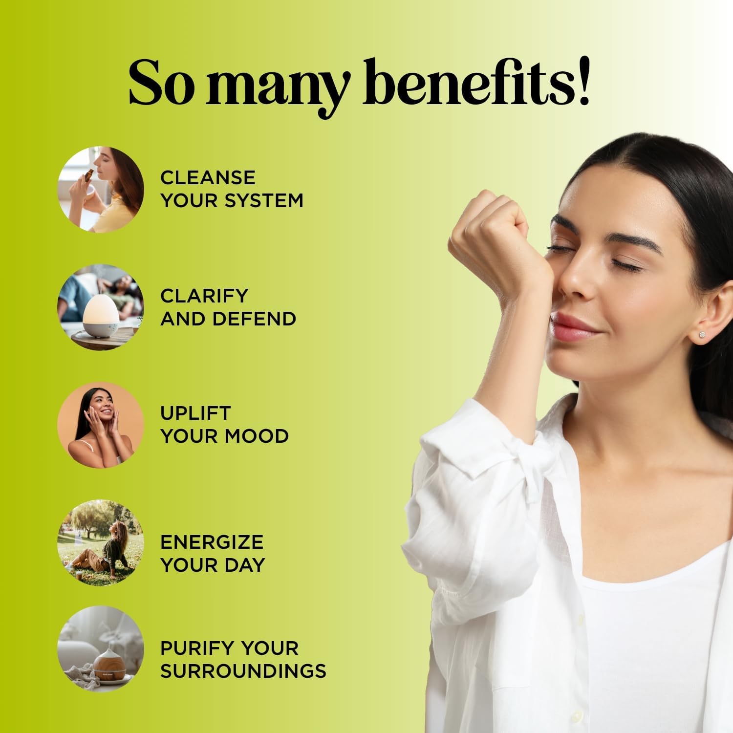 Defend Cleaning Essential Oil Blend - Pure Undiluted Natural Purification Essential Oils for Diffusers for Home Cleansing - Aromatherapy Essential