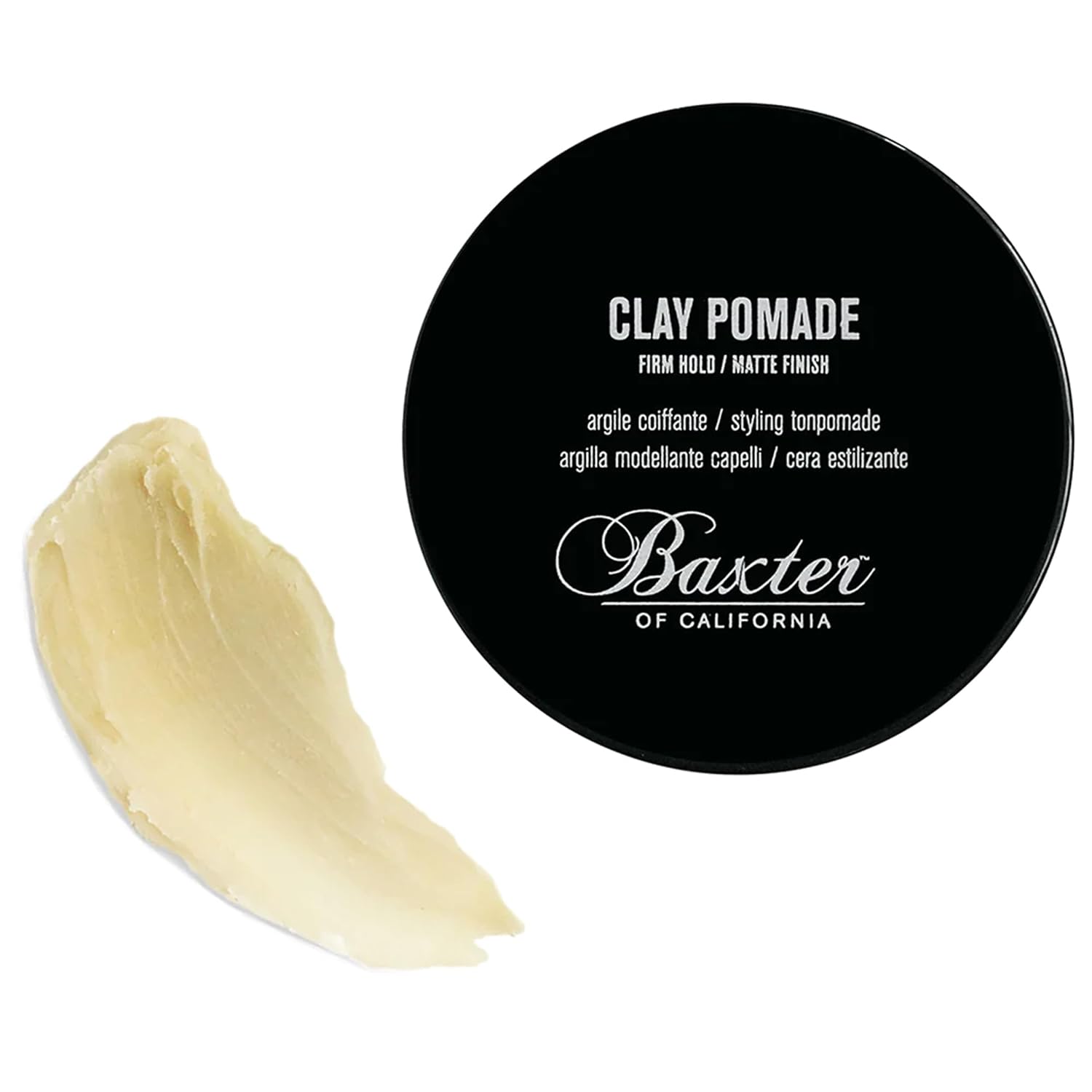Baxter of California Clay Pomade , Strong Hold, Matte, 2 oz