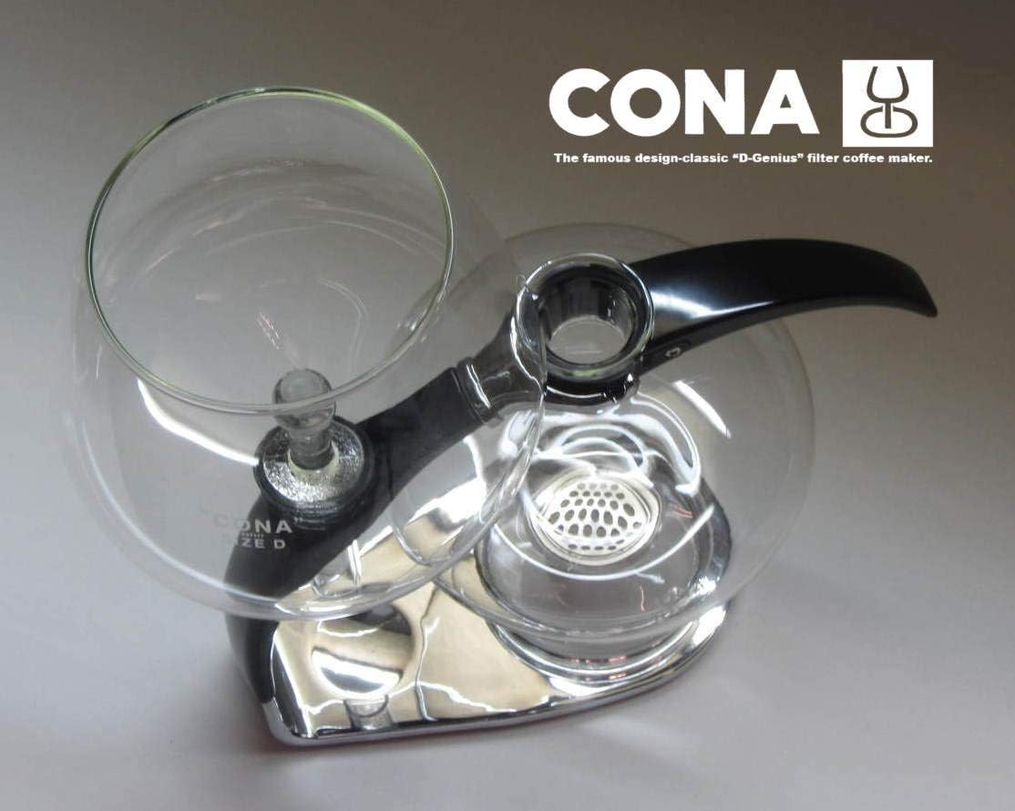 CONA coffee maker D-GENIUS ALL-GLASS