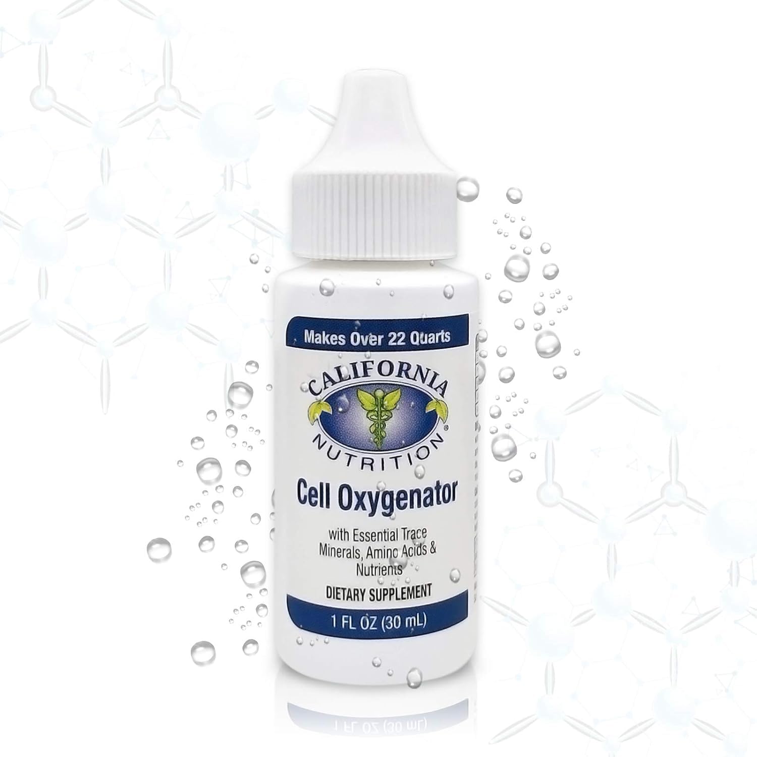 Cell Oxygenator Oxygen Boost, 1fl oz (30ml), Cell Food Oxygen Drops with Zinc, Support Immune System, Liquid Oxygen Dietary Supplement