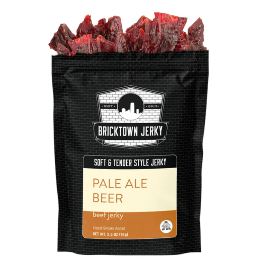 Honey Pepper Beef Jerky - Soft and Tender Style, High Protein, Low-Carb, Healthy Lean Meat Snack - Gourmet Beef Jerky, No Preservatives - 2.5 oz.