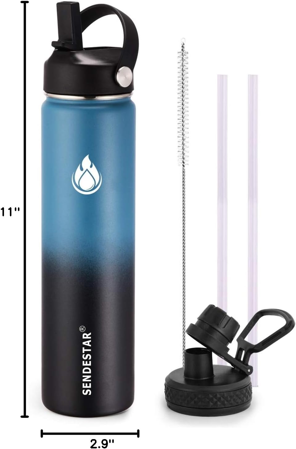 SENDESTAR Insulated Water Bottle 24 oz
