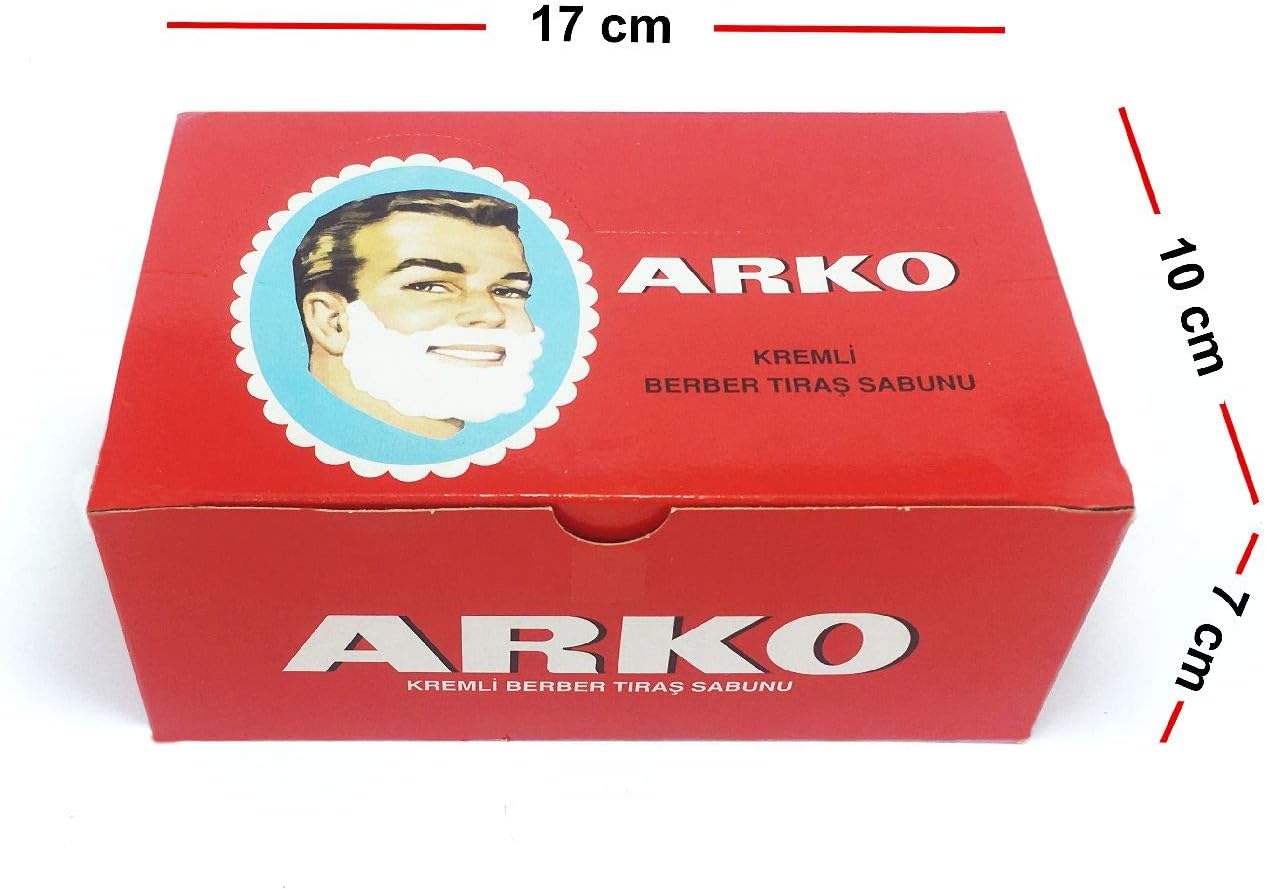 Arko Shaving Soap Stick - 12 Sticks (31.5 oz) by EVYAP