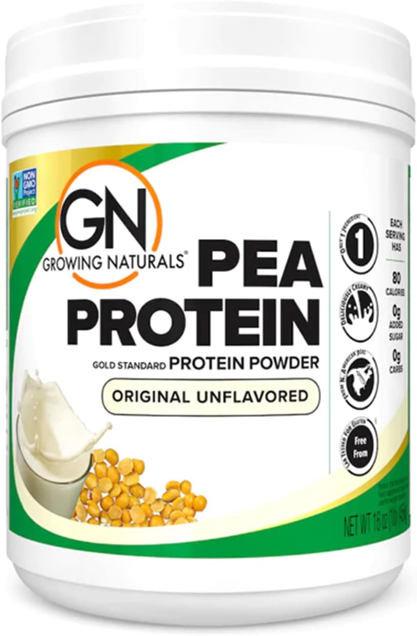 Raw Pea Protein Powder, Vegan Plant Based Protein, BCAA, Low-Carb, Low-Sugar, Chocolate Power, 1 Pound (Pack of 1)