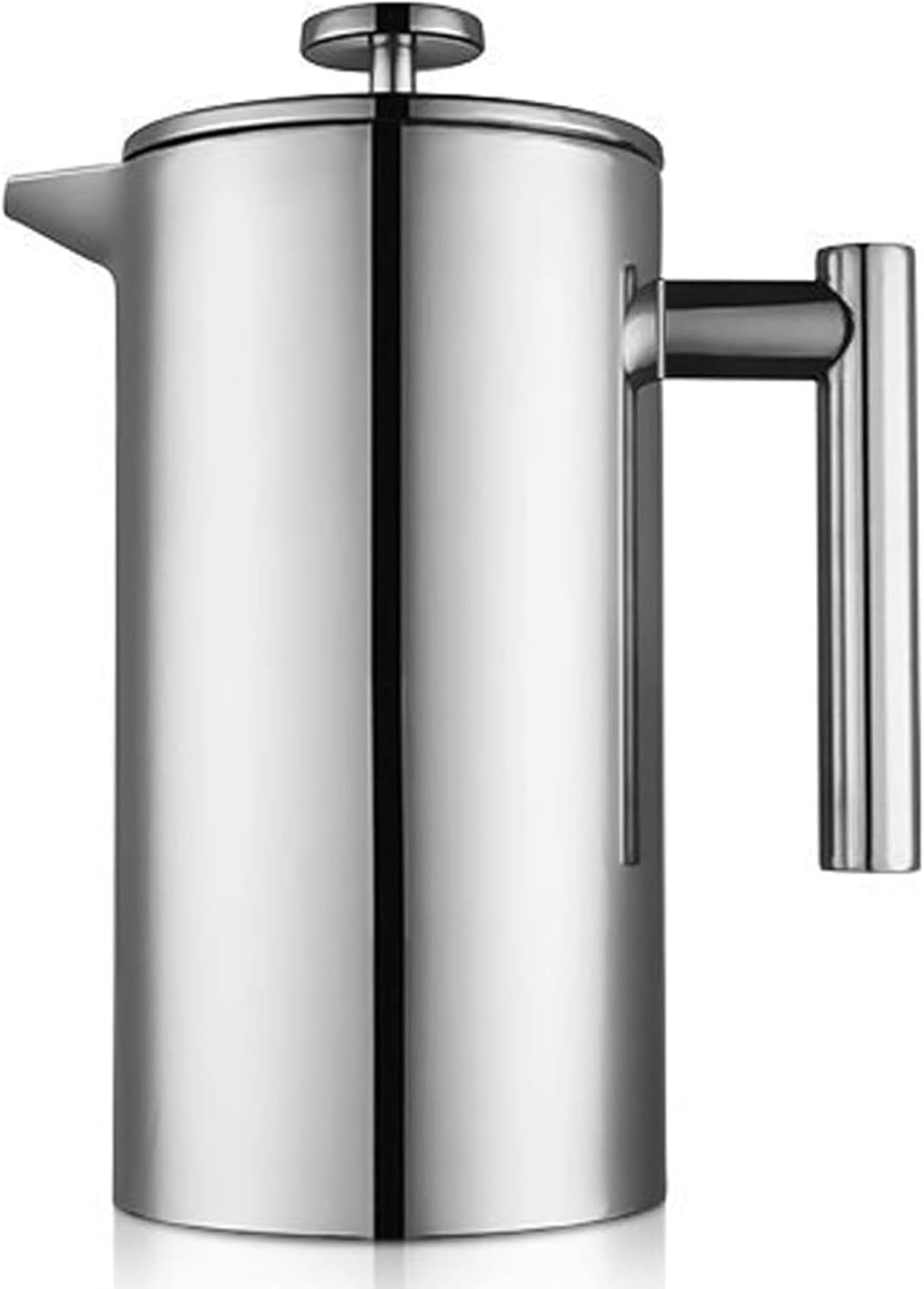 Black French Press Stainless Steel 34oz