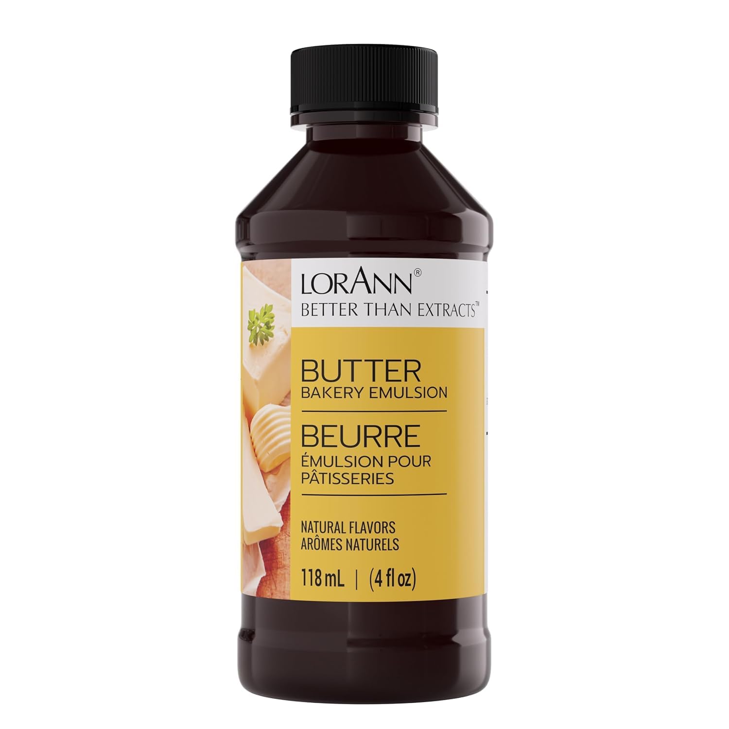 LorAnn Oils Peppermint Bakery Emulsion: True Essence, Ideal for Boosting Fruit Tones in Cakes, Cookies & Desserts, Gluten-Free, Keto-Friendly, Extract Substitute Essential for Your Kitchen, 16 Oz