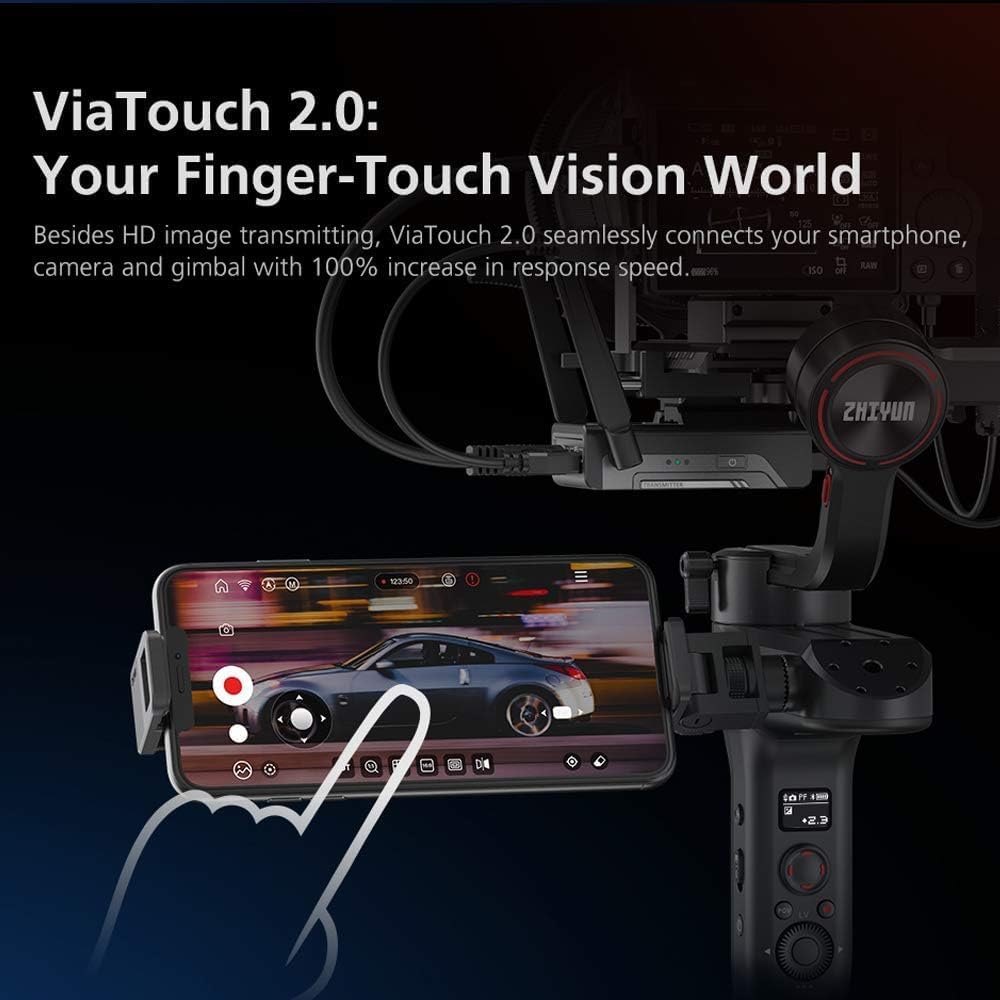 Zhi yun Weebill S Gimbal Stabilizer for Mirrorless and DSLR Camera, for Canon 5DIV 5DIII EOS R Sony A7M3 A7R3 A7 III A9 Panasonic S1 GH5s Nikon Z6