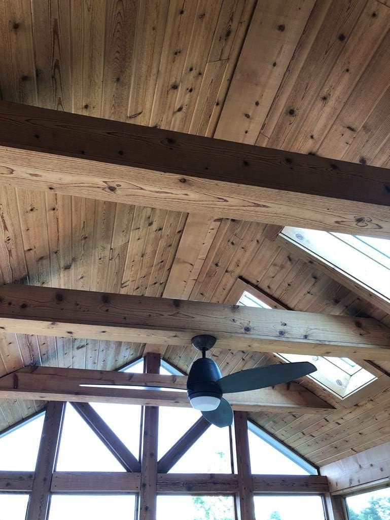 DEFY Extreme Wood Stain and Sealer in One - 1 Gallon Semi-Transparent Waterproof Coating for All Wood Types - Cedar Tone