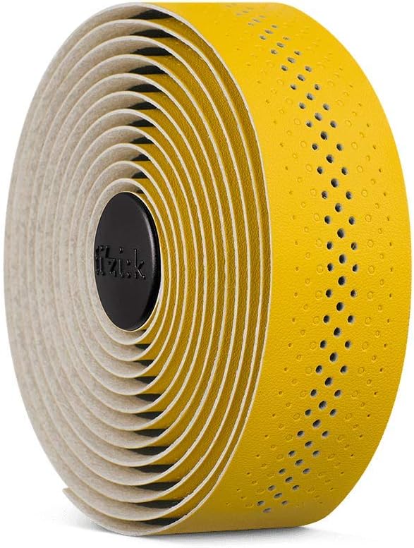 Fizik Performance Bicycle Bar Tape - Soft, Tacky & Classic Professional Bike Handlebar Tape (2mm, 2.7mm, 3mm)