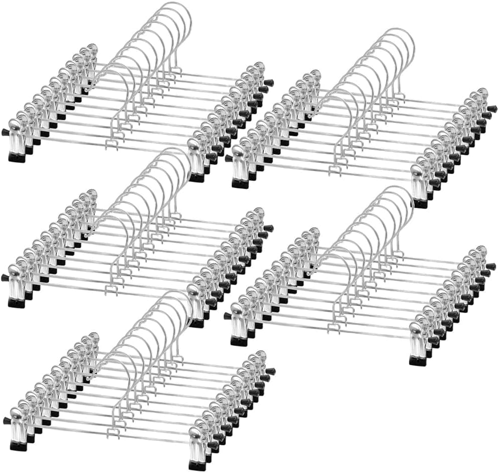 NORTHERN BROTHERS Pants Hangers with Clips, Heavy Duty 20 Pack